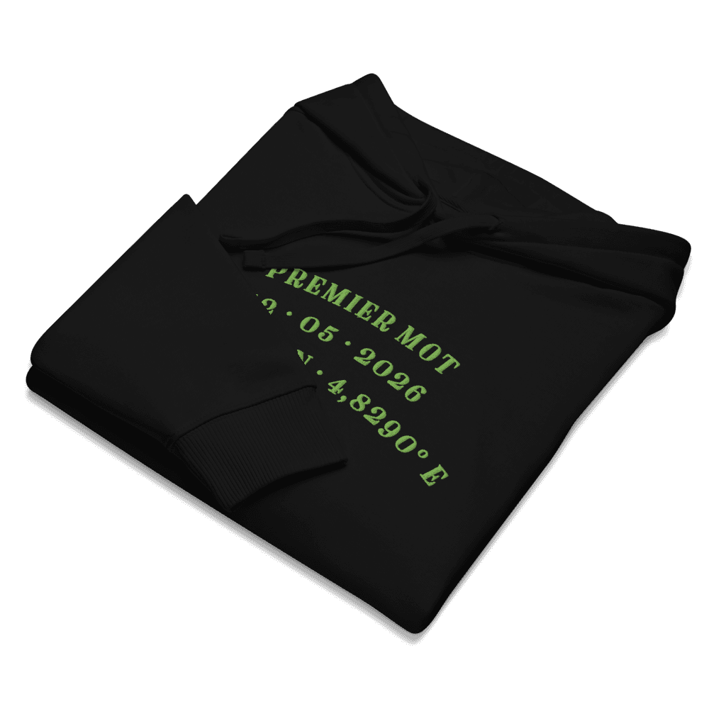 Hoodie parent « Coordonnées maternité » — miniature 3